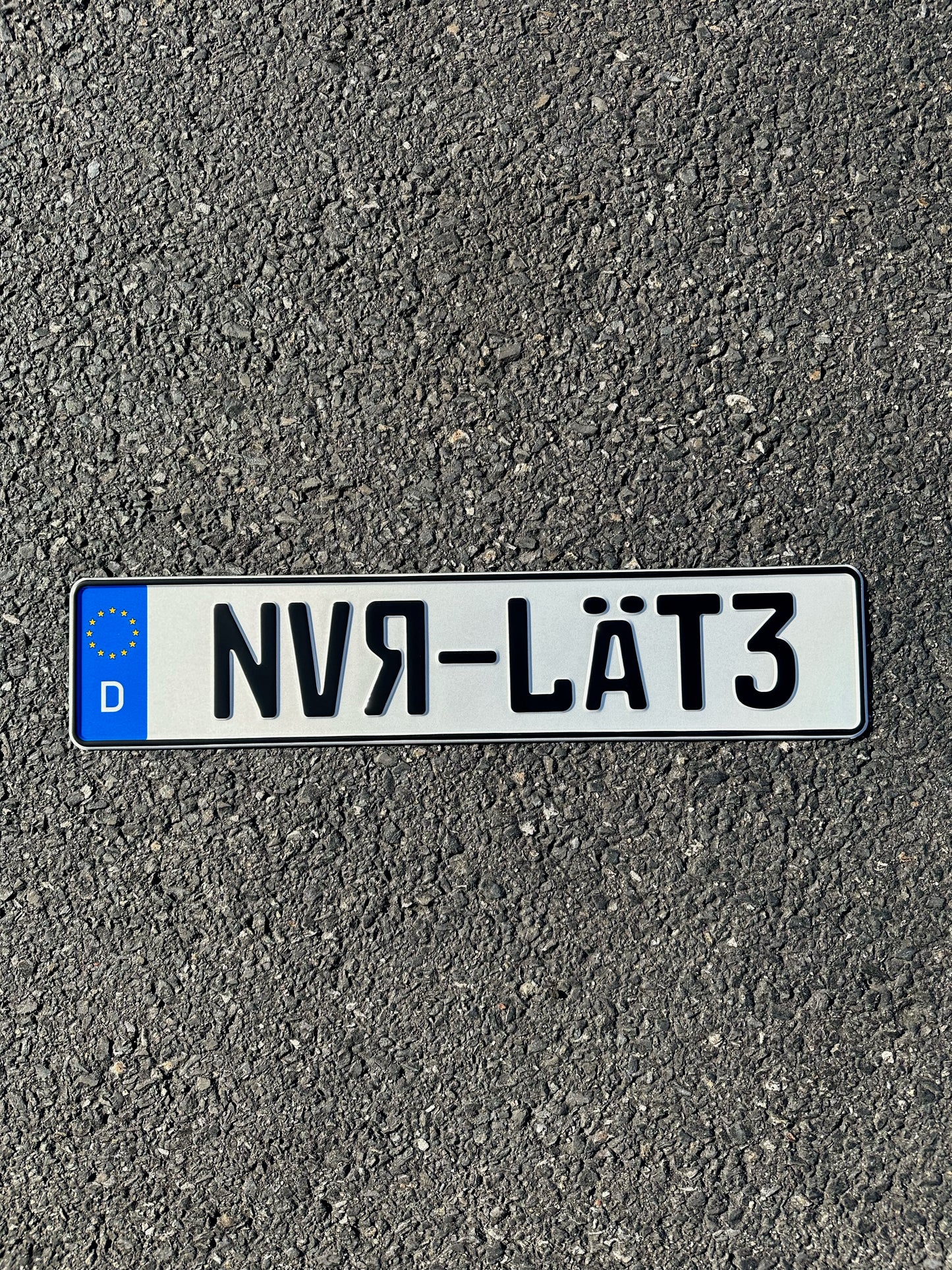 Never Late Plate