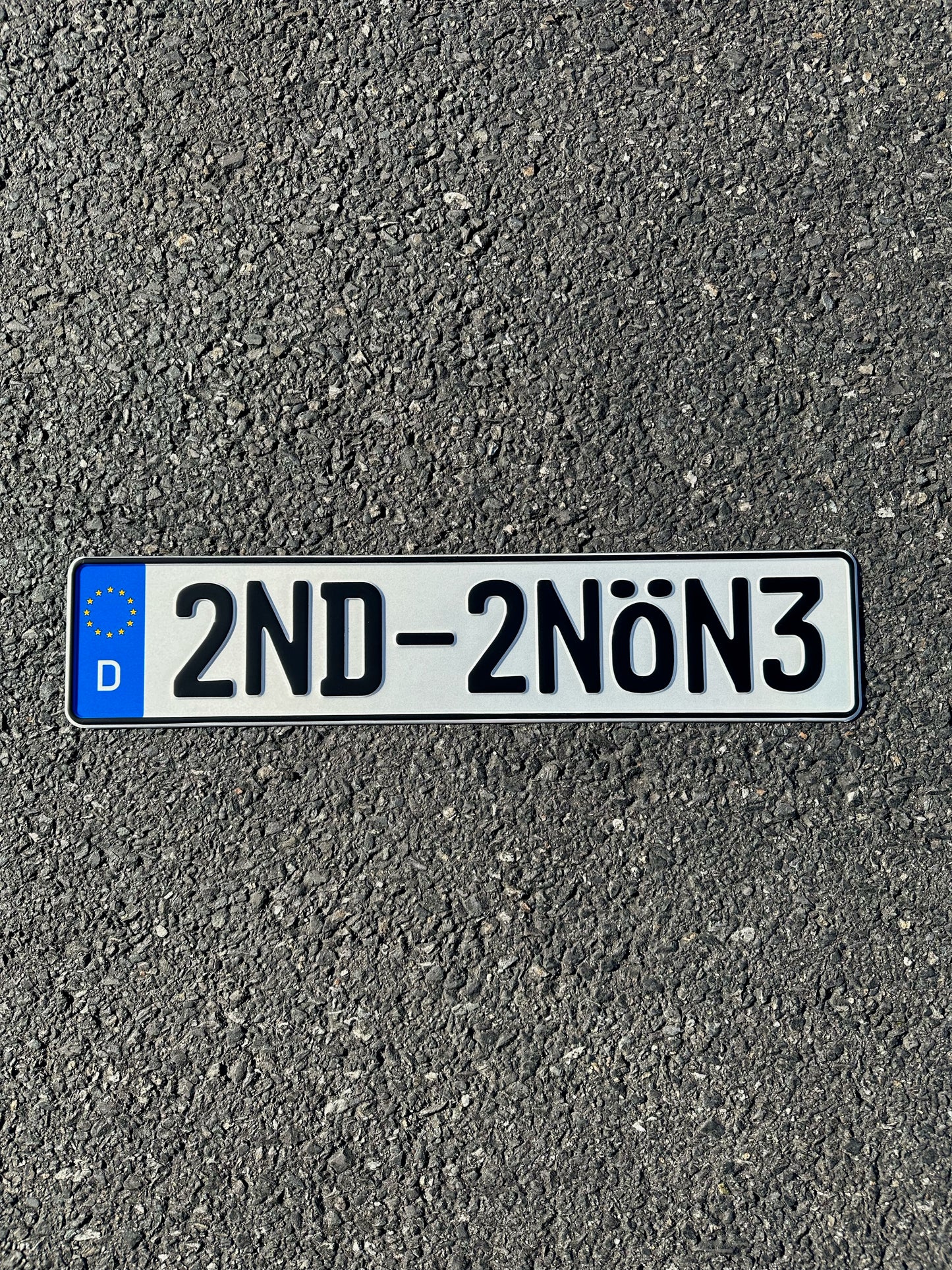 Second To None Plate